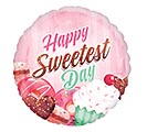 17&quot; HAPPY SWEETEST DAY BALLOON