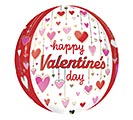 Related Product Image for 16&quot; PKG ORBZ HVD DANGLING HEARTS 