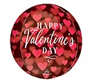 Related Product Image for 16&quot; PKG ORBZ HVD ROMANTIC GLOW HEARTS 