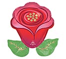 Related Product Image for 14&quot; INFLATED SENDING FLOWERS ROSE SHAPE 