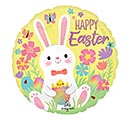 Related Product Image for 17&quot; EASTER BUNNY LOVE HAPPY EASTER ROUND 