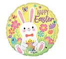 Related Product Image for 9&quot; INFLATED EASTER BUNNY LOVE ROUND 
