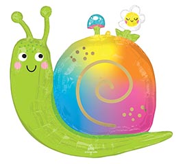 27&quot; PKG ANI HAPPY SNAIL SUPERSHAPE