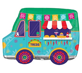26&quot; PKG PTY TACO TRUCK FIESTA TIME