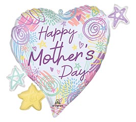 25" PKG HMD SWEET SCRIBBLES MOTHER'S DAY