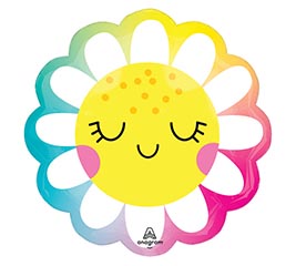 14&quot; INFLATED HAPPY DAISY MINI SHAPE