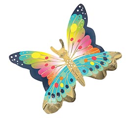 14&quot; INFLATED SATIN VIBRANT FLUTTERS