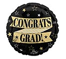 Related Product Image for 17&quot; GRA CONGRATS TO THE GRAD ROUND HEXL 