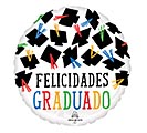 Related Product Image for 17&quot; SPA HATS OFF FELICIDADES GRADUADO 