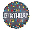 Related Product Image for 18&quot; PKG HBD SATIN CONFETTI BIRTHDAY 