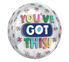 16&quot; PKG YTG YOU&#39;VE GOT THIS ORBZ XL