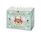 SMALL CHRISTMAS WISHES BASKET BOX