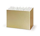 SMALL GOLD BASKET BOX