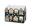SMALL XMA GINGERBREAD COOKIES BASKET BOX