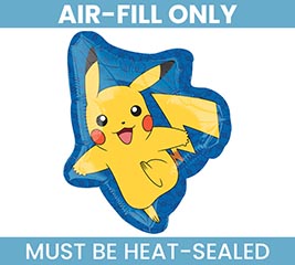 14&quot; FLAT POKEMON PIKACHU MINI SHAPE