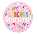 Related Product Image for 17&quot; GPA LOVE YOU GRANDMA HEARTS  FLOWER 