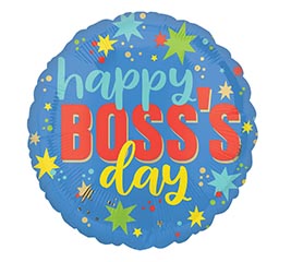 9&quot; INFLATED BOSS&#39;S DAY BLAST ROUND