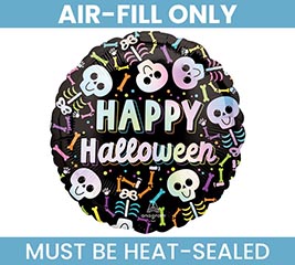 4&quot; HAL BARE BONES HALLOWEEN ROUND