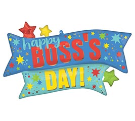 38&quot; PKG BOSS&#39;S DAY BLAST BANNER SUPER
