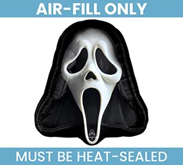 14&quot; FLAT HAL GHOST FACE MINI SHAPE