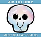 Related Product Image for 14&quot; FLAT HAL BARE BONES SKULL MINI SHAPE 
