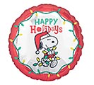 Related Product Image for 17&quot; XMA PEANUTS HAPPY HOLIDAYS ROUND 
