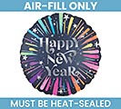Related Product Image for 9&quot; HNY SATIN NEW YEAR&#39;S BLAST ROUND 