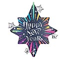 Related Product Image for 29&quot; PKG SATIN NEW YEAR&#39;S BLAST STARS 