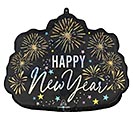 Related Product Image for 24&quot; PKG HNY FESTIVE NEW YEAR SPARKLE 