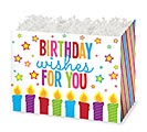 LARGE BIRTHDAY WISHES BASKET BOX