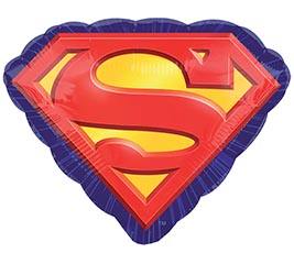 14" INFLATED CHA SUPERMAN EMBLEM MINI