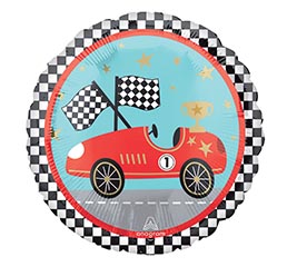 17&quot; PKG RACE CARS ROUND HEXL