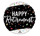 Customers also bought 17&quot; PKG HAPPY RETIREMENT ROUND HEXL product image 