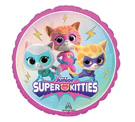 17&quot; PKG CHA SUPER KITTIES ROUND HEXL