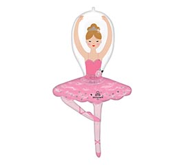 43&quot; PKG GEN BALLERINA GIRL SUPERSHAPE