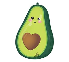 24&quot; PKG FOOD FRIENDS AVOCADO SUPERSHAPE
