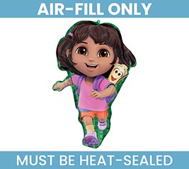 14&quot; FLAT DORA THE EXPLORER MINI SHAPE