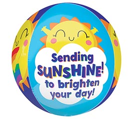 16&quot; PKG SENDING YOU SUNSHINE ORBZ XL