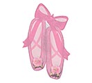 Related Product Image for 40&quot; PKG BALLERINA SLIPPERS MULTI-BALLOON 
