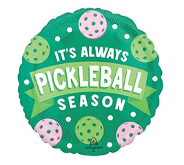 17&quot; PKG SPO PICKLEBALL ROUND HEXL