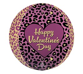 16&quot; PKG HVD SATIN LEOPARD LUXE ORBZ XL