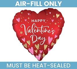 4&quot; FLAT HVD SATIN HEARTFELT ELEGANCE