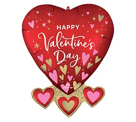 27&quot; PKG HVD SATIN HEARTFELT ELEGANCE