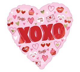 17&quot; HNK VALENTINE VIBES HEART HEXL