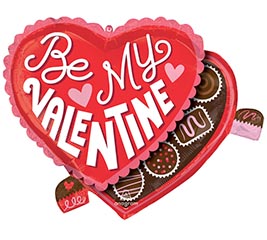 26&quot; PKG VAL BE MY VALENTINE SUPERSHAPE