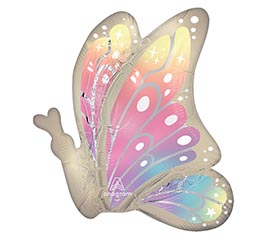 14" INFLATED ANI SATIN FLUTTERING DREAMS