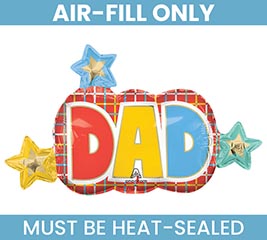 14" FLAT GRAPHIC GRIDS DAD MINI SHAPE