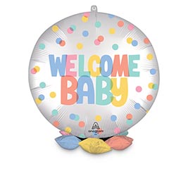 19" PKG BBY SATIN MODERN BABY FRILLZ