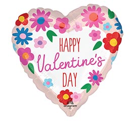 17" HVD COLOR CRUSH VALENTINE HEART HEXL