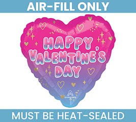 4" FLAT HVD LOVE IS SWEET HEART